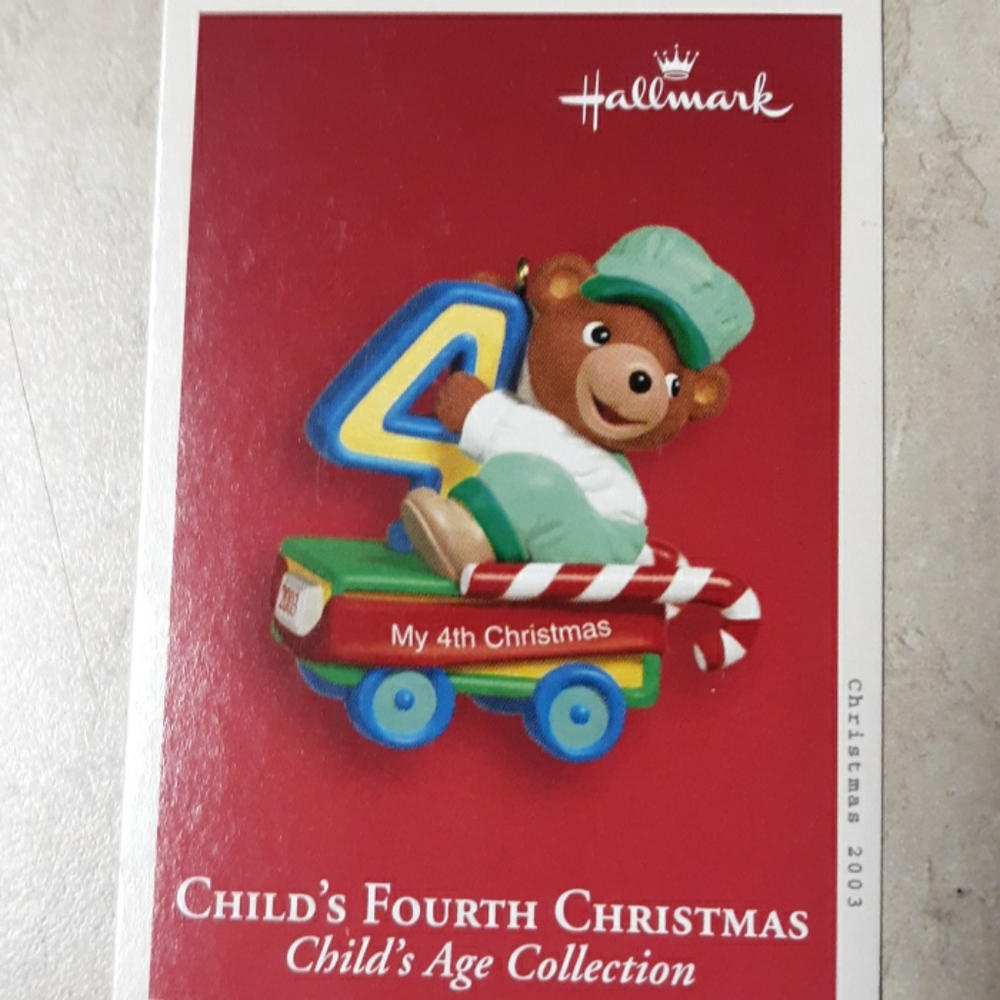 NIB Hallmark Keepsake 4th Christmas